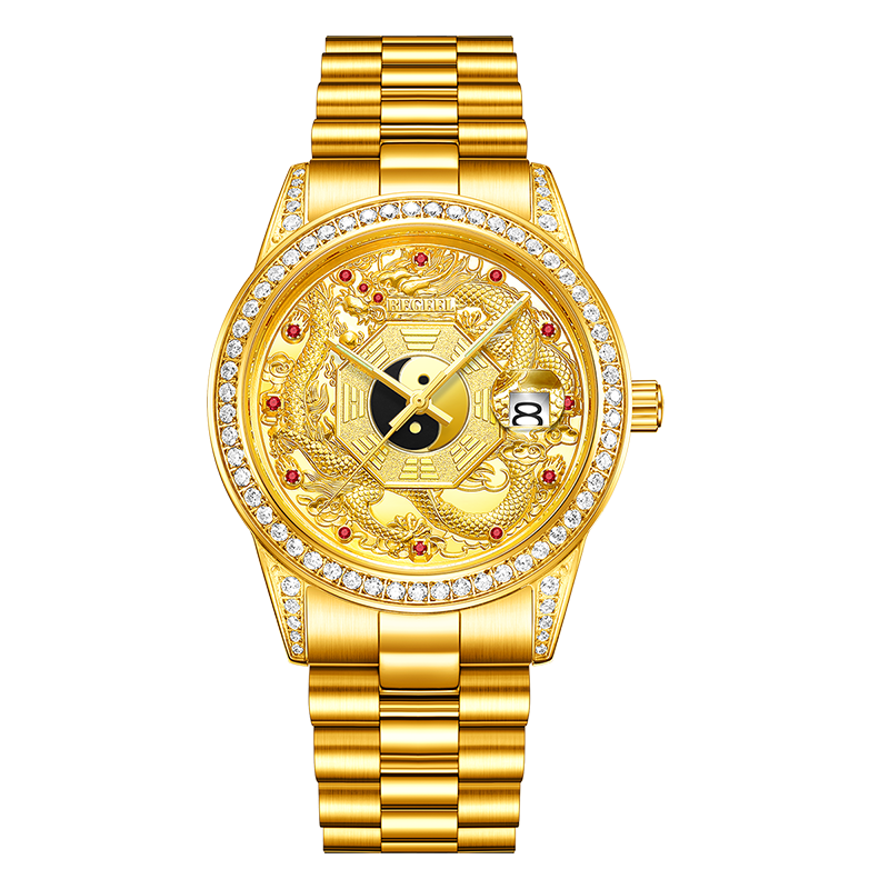 BEGEEL宾爵乾龙八卦男士机械腕表