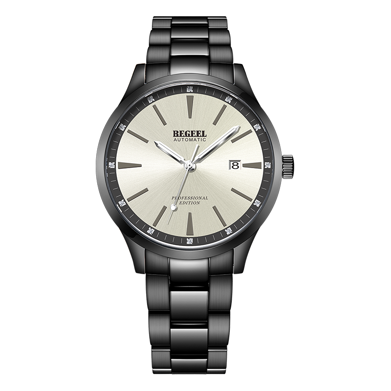 BEGEEL宾爵灰昼男士机械腕表